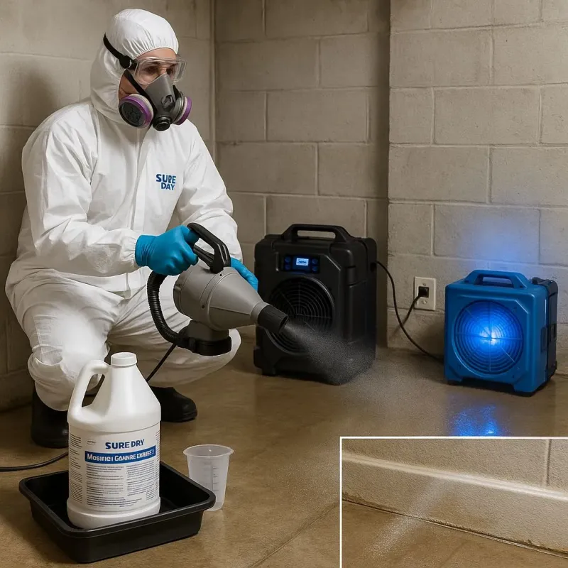 Sanitization and Odor Removal process in Castroville, TX