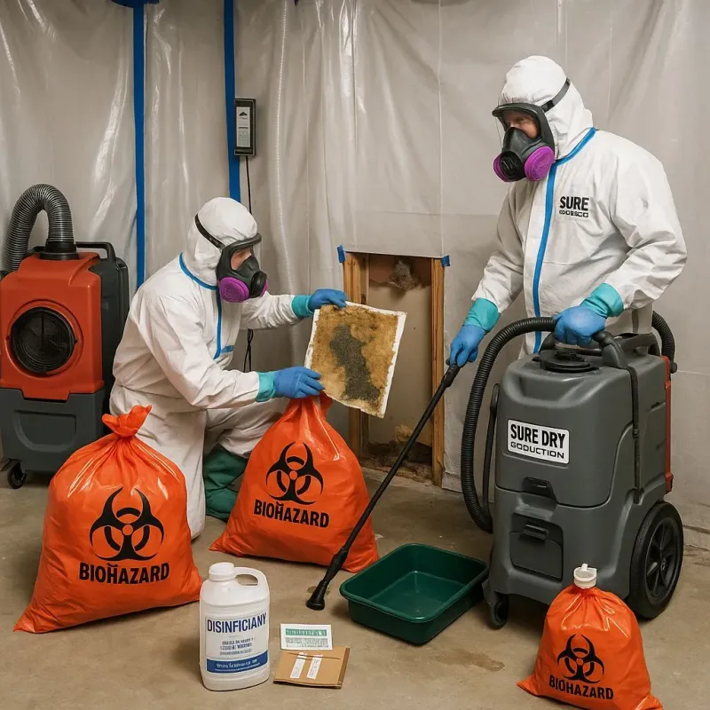 Contaminated Water Handling Protocols process in Castroville, TX