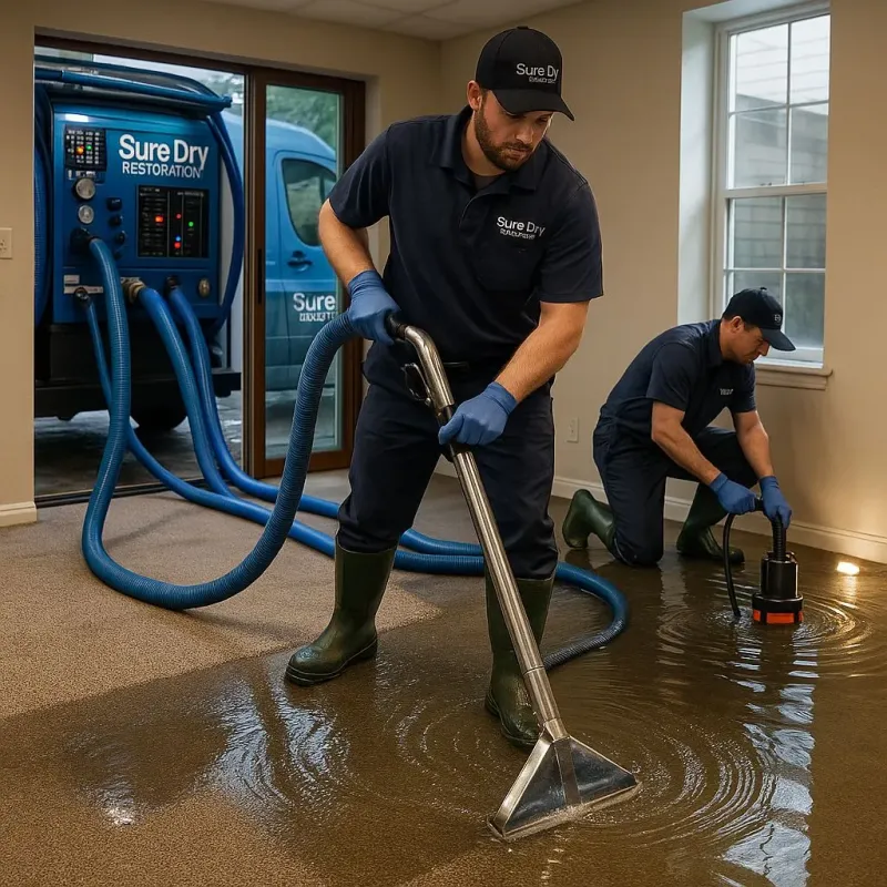 Water Extraction and Removal process in Castroville, TX